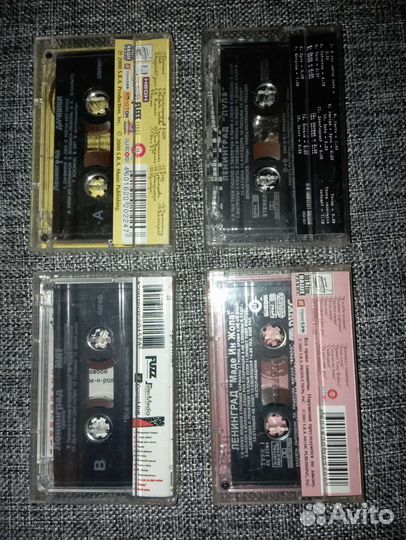 Аудиокассеты группы Ленинград