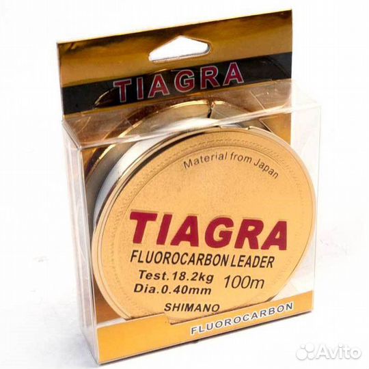 Леска tiagra 100м (флюорокарбон)