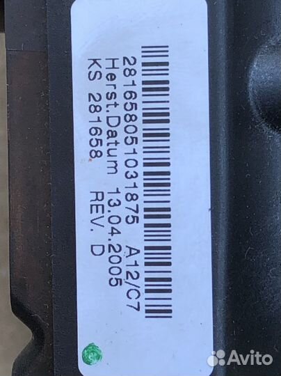 Переключатель подрулевой Опель Астра Н