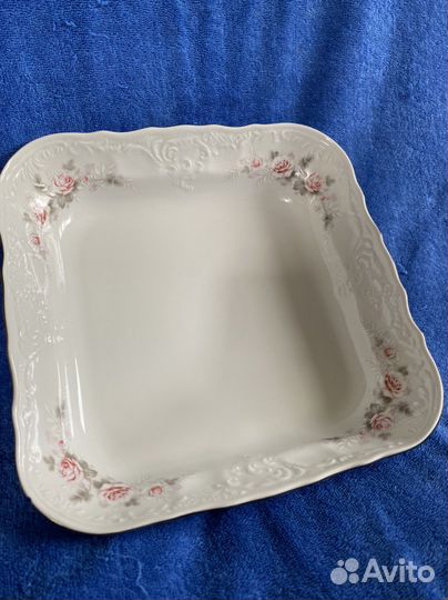 Салатник Бледные розы Бернадотт брак