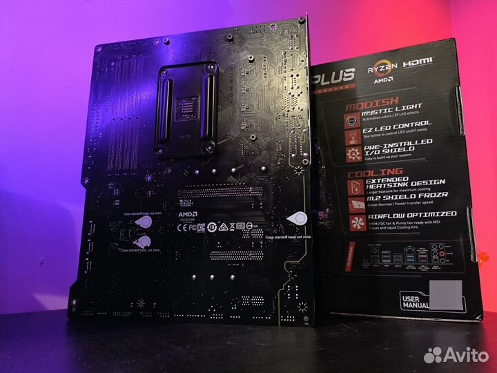 Материнская плата MPG B550 gaming plus MSI