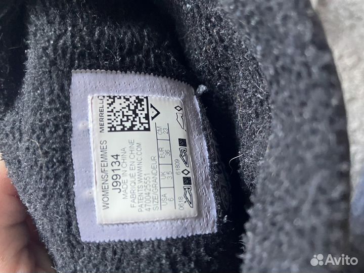 Сапоги зимние merrell 36