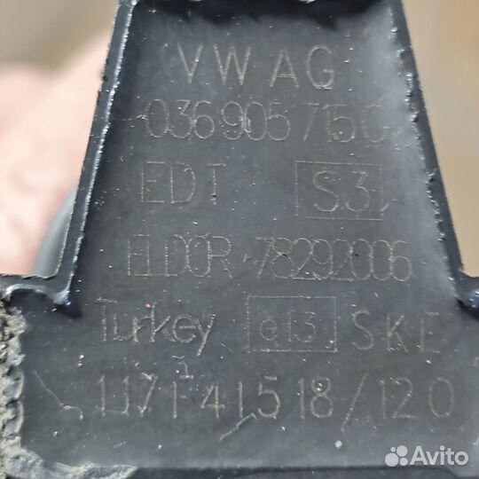 Катушки зажигания 1.4 тsi cаха /Skоdа Осtаviа 2