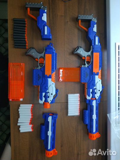 Автоматы 2 шт с мягкими пулями