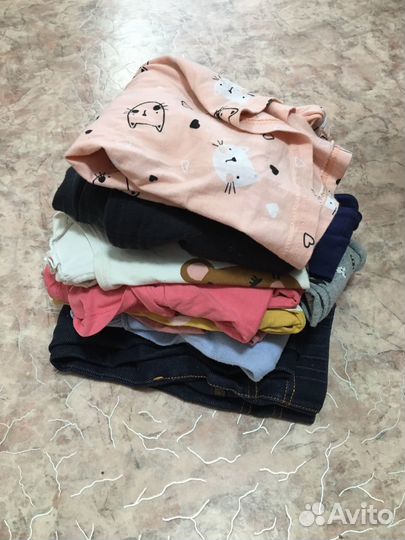 На Доставке вещи пакетом HM на девочку 98 104