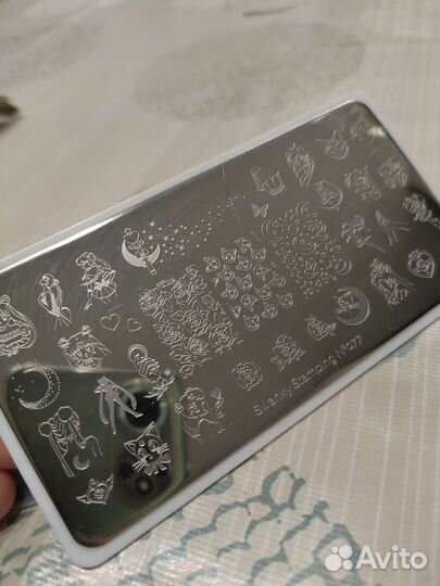 Стэмпинг, пластины для стемпинга 6 шт