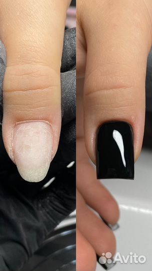 Маникюр с покрытием гель, педикюр Карт