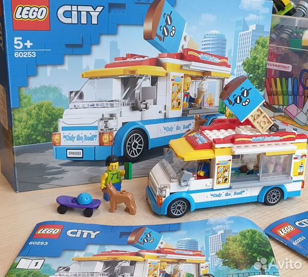 Lego city фургон с мороженым