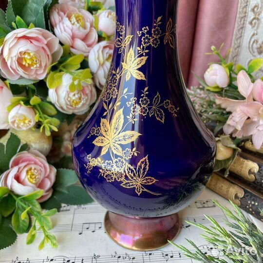 Ваза для цветов Германия Monie Echt Cobalt