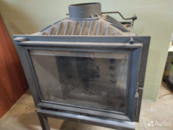 Чугунная печь камин бу