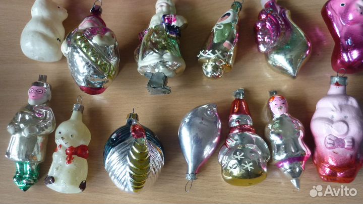 Елочные игрушки СССР