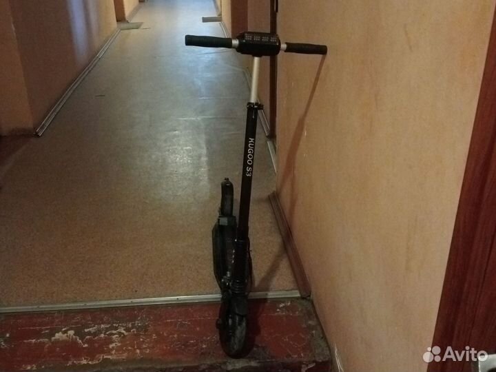 Самокат взрослый электрический бу