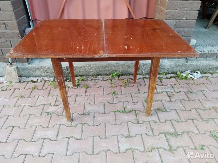 Стол советский. Раскладушка. Лот 6