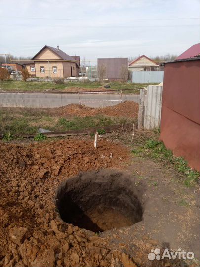 Копка Рытье Колодцы Канализация Водопровод Прокол