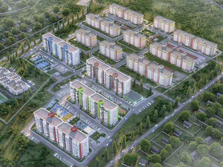 2-к. квартира, 53,4 м², 3/8 эт.