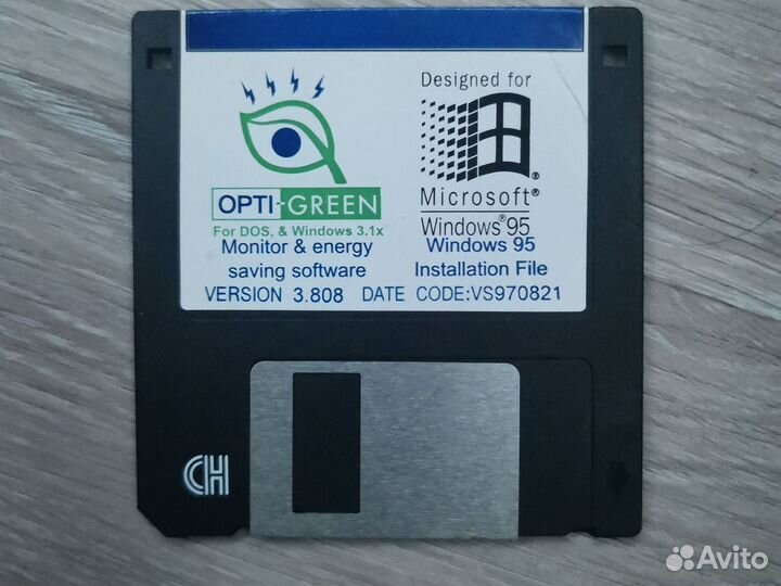 Дискета с Windows 95