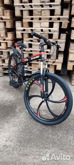 Велосипед складной на литых дисках