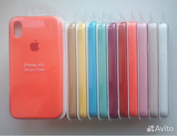 Чехлы силиконовые iPhone Xr