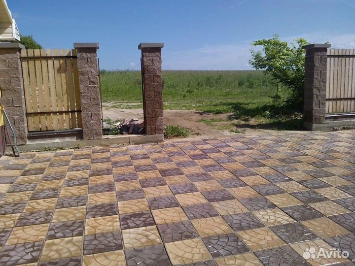 Мозаичная плитка для сада
