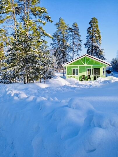 Коттедж 50 м² на участке 2 га