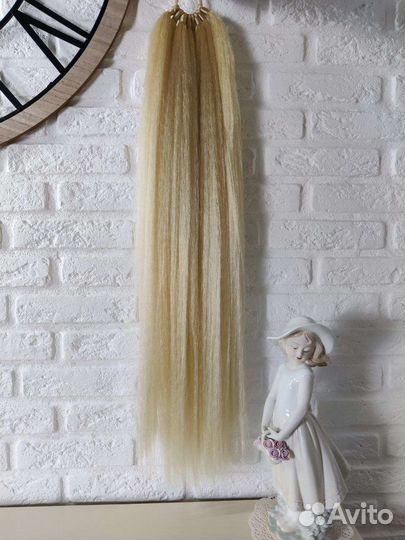 Хвост на резинке канекалон