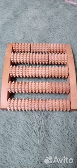 Массажер для ног роликовый