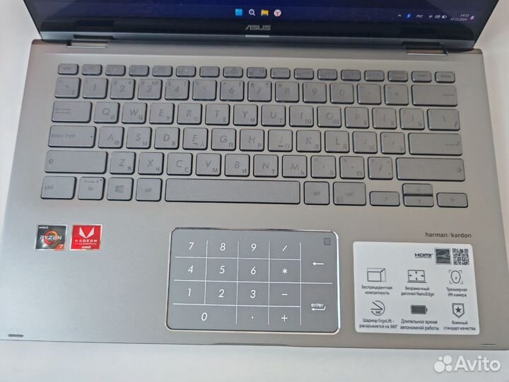 Ноутбук Asus Zenbook Flip 14 UM462D