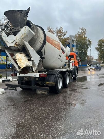 Автобетоносмеситель КамАЗ 65115, 2011