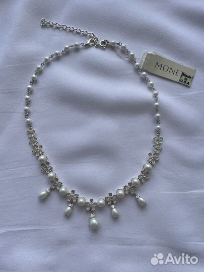 Винтажное колье Monet, новое