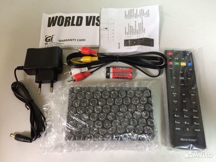 Нов. Цифровая тв приставка DVB-T2 World Vision T65