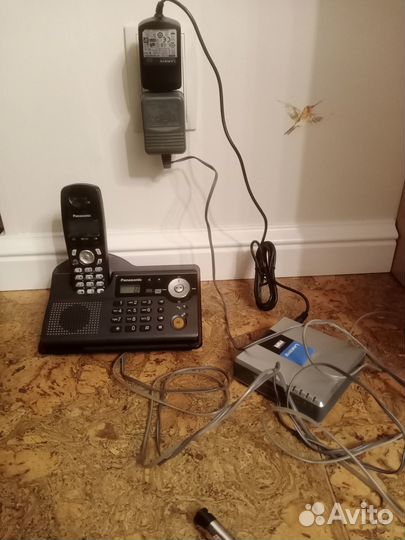 Стационарный телефон panasonic с автоответчиком