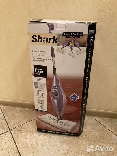 Новая паровая швабра Shark Pocket Mop