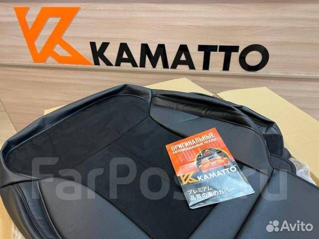 Чехлы Kamatto combo Land Cruiser Prado 150