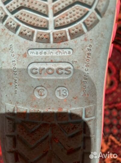 Сланцы детские crocs