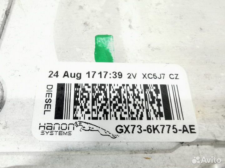 Интеркулер Land Rover Range Rover Velar 2020