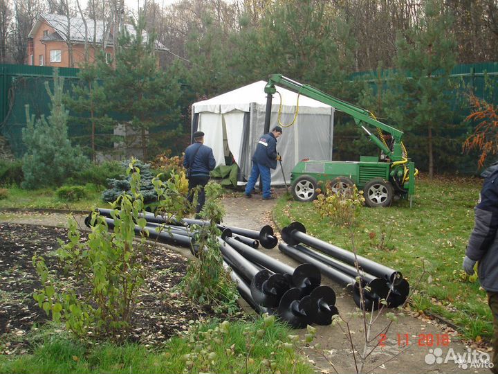 Фундамент под ключ. Винтовые сваи от производителя