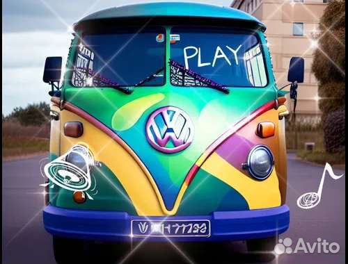 Volkswagen t1 VW Transporter MP3 плеер