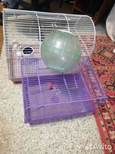 Клетки и комплектующее для грызунов