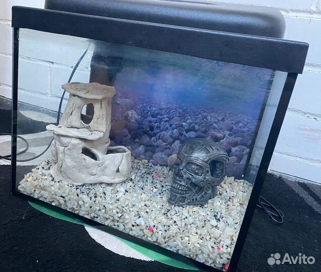 Аквариум 35 литров с крышкой