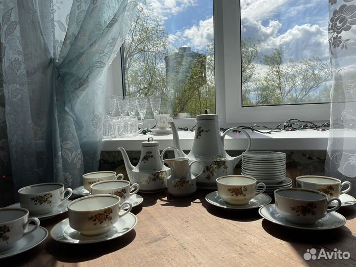 Сервиз чайный ГДР Helena