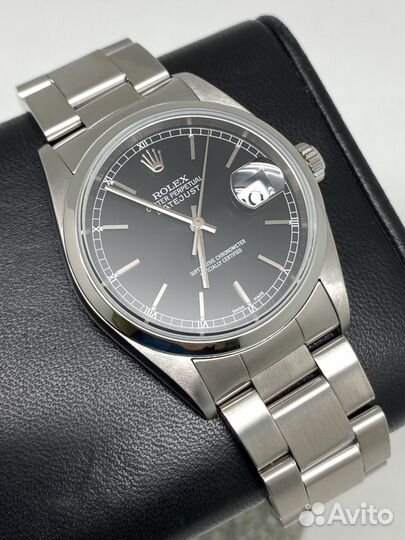 Часы Rolex Datejust 36 mm Black Dial 16200