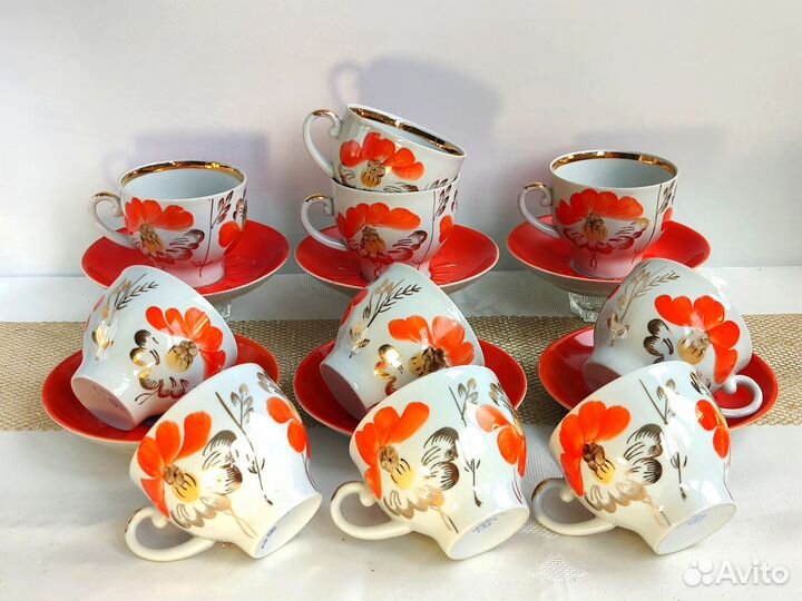 Чайный сервиз СССР Барановка