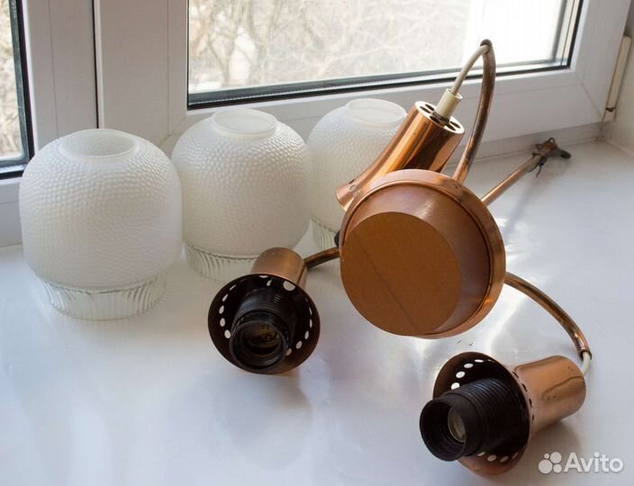 Люстра винтаж Германия 1950-е