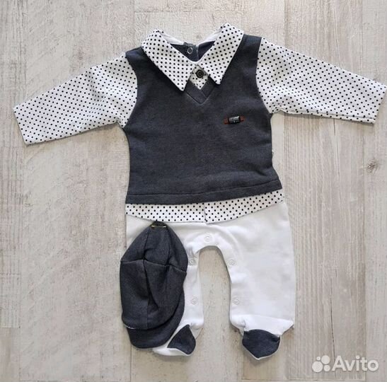 Комплекты в ассортименте на выписку для мальчика