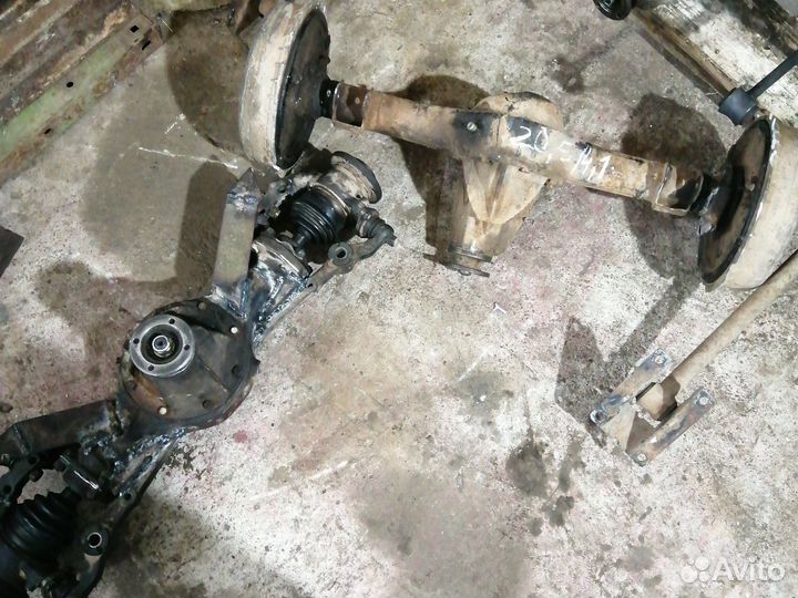 Мост на минитрактор