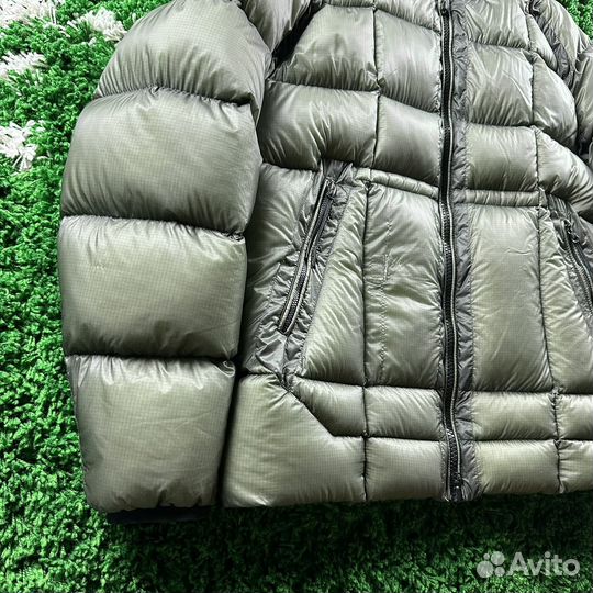 Пуховик Cp Company DD Shell Down Jacket Green Grey