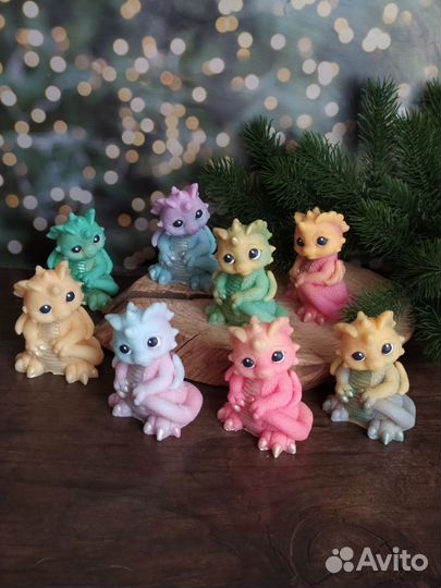 Мыло ручной работы в виде дракончика