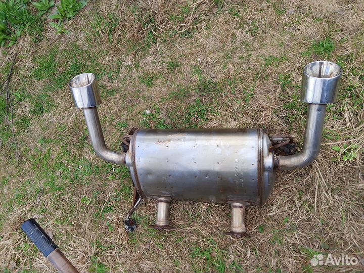 Глушитель инфинити fx 37 qx 50