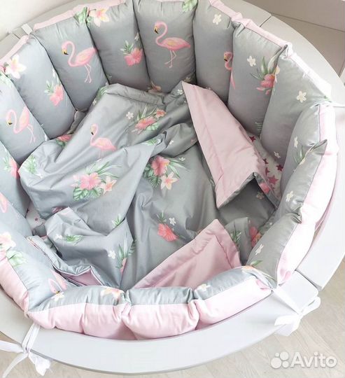 Бортики в кроватку