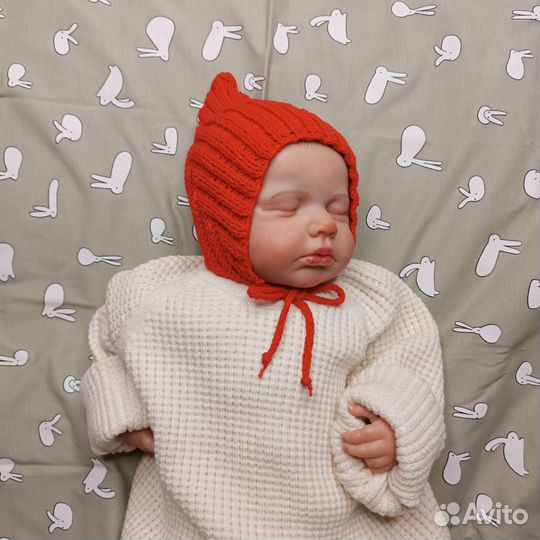 Шапочка эльф для новорождённых